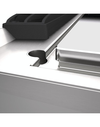 ELECTRIC SOLID TOP ON OPEN BASE