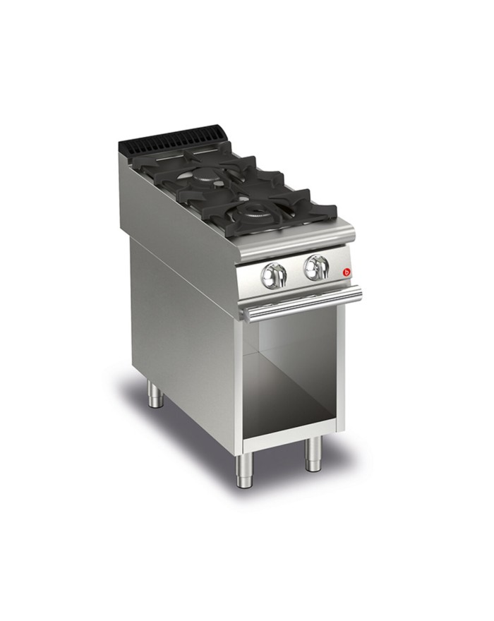 2-BURNER GAS COOKER ON OPEN...