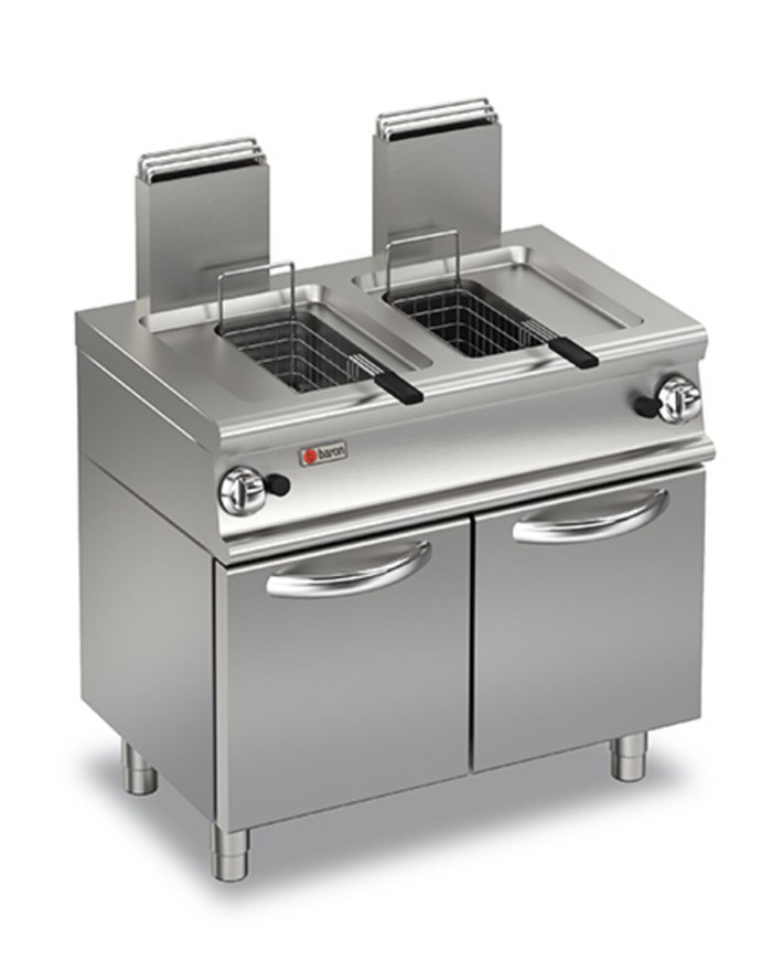 GAS FRYER 2 TANKS 10+10 LITRES