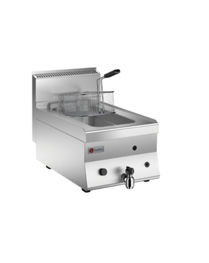 GAS FRYER 1 BOWL 8 L.