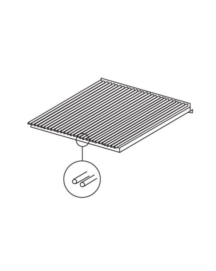 Fischgrill 39x65 INOX PESCE