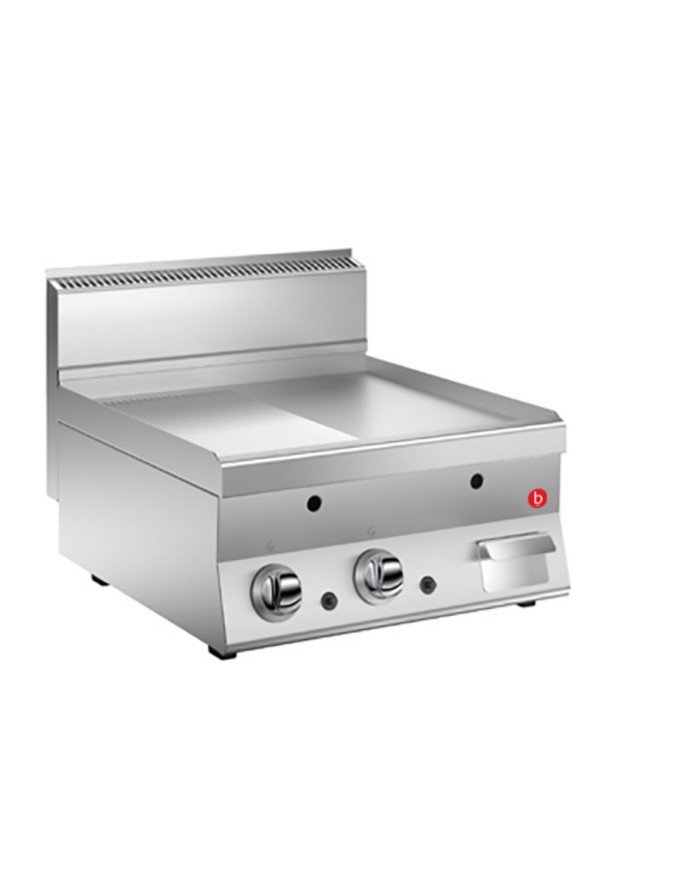 FRY TOP A GAS PIASTRA 1/2...