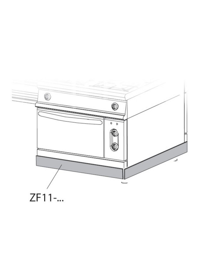 FRONTSOCKEL - MODUL 2700