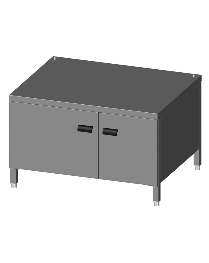 ARMOIRE EN ACIER INOX. AVEC...