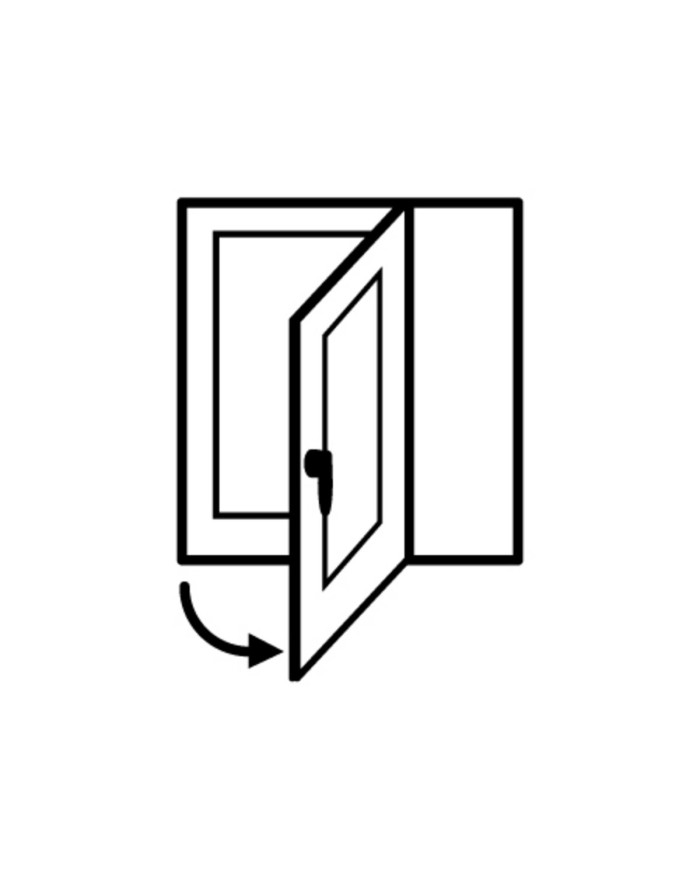 DOOR WITH RIGHT HINGES,...