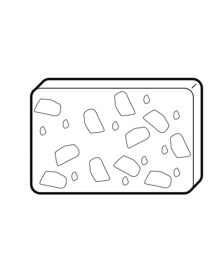 Paquet de pierres de lave